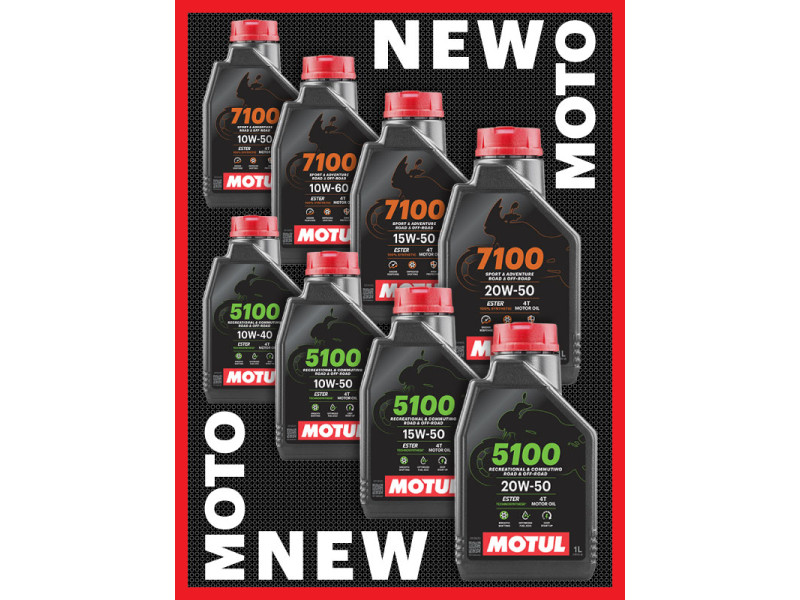 MOTUL — редизайн лiнiйок 7100 i 5100