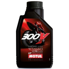 MOTUL 300V FACTORY LINE ROAD RACING SAE 10W40 1 літр / 836111 / 104118