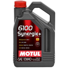 MOTUL 6100 SYNERGIE+ 10W40 5 літрів / 839451 / 108647
