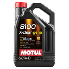 MOTUL 8100 X-CLEAN GEN2 5W40 5 літрів / 854151 / 109762