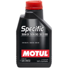 MOTUL SPECIFIC 506 01 506 00 503 00 0W30 1 літр / 824201 / 106429
