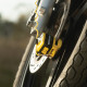 Замок на диск Oxford Quartz XA5 Alarm Disc Lock Yellow Black
