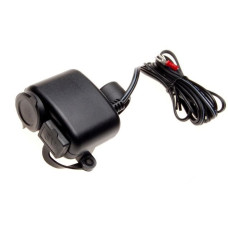 USB та прикурювач на кермо HEBE AA9985