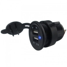USB 2x2A 12В AA99906