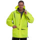 Мотодощовик Compass Black Fluo Green куртка та штани