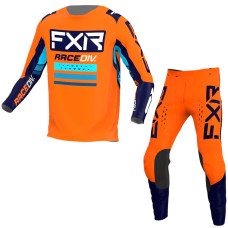 Підліткові джерсі штани FXR Yth Clutch Pro MX 22-Orange Midnight