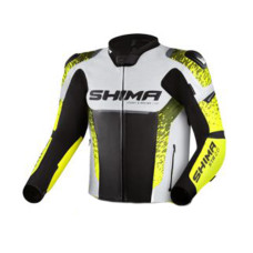 Мотокуртка Shima STR 2.0 Black/White/Yellow