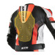 Мотокуртка Shima STR Orange Fluo/White