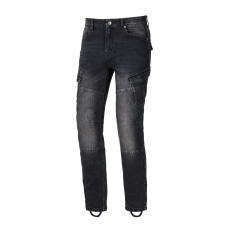 Мотоджинси одношарові SECA Badlands DYN Black