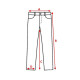 Мотоджинси Leoshi Faster Jeans Blue