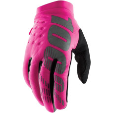 Моторукавички жіночі теплі RIDE 100% BRISKER Women Pink