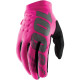 Моторукавички жіночі теплі RIDE 100% BRISKER Women Pink