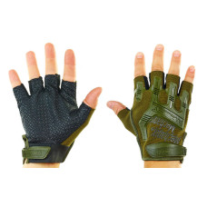 Моторукавички Mechanix Mpact 3 без пальців Khaki L(р)