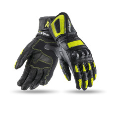 Моторукавички жіночі Seventy R20 Black Yellow LADY