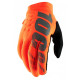 Моторукавички теплі RIDE 100% Brisker Orange