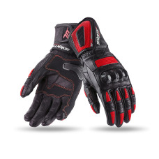 Моторукавички жіночі Seventy R20 Black Red LADY