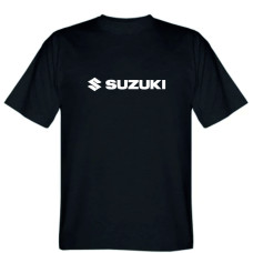 Мотофутболка Suzuki Black White