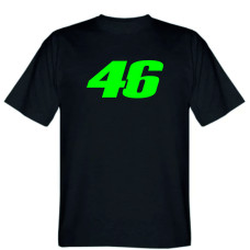 Мотофутболка VR46 Black Green