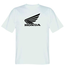 Мотофутболка Honda White Black