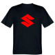 Мотофутболка Suzuki Black Red