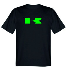 Мотофутболка Kawasaki Black Green
