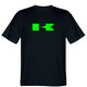 Мотофутболка Kawasaki Black Green