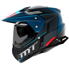 Мотошолом MT SYNCHRONY SV Duo Sport Patrol B7 Matt Blue