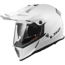 Мотошолом LS2 MX436 Pioneer EVO Solid Gloss White