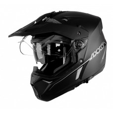 Мотошолом AXXIS WOLF DS Solid Matt Black