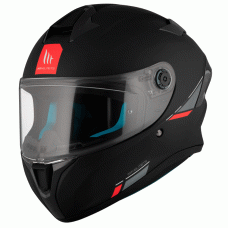 Мотошолом MT Targo S Solid A1 Matt Black ECE2206
