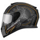Мотошолом MT THUNDER 3 SV Isle Of Man Matt Black/Gold
