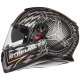 Мотошолом MT THUNDER 3 SV Isle Of Man Matt Black/Gold