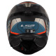 Мотошолом LS2 FF808 Stream 2 Road Matt Black Blue XXL