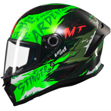 Мотошолом MT STINGER 2 Ardent C6 Gloss Green XXS