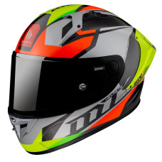 Мотошолом MT KRE+ Carbon Projectile D2 Gloss Gray