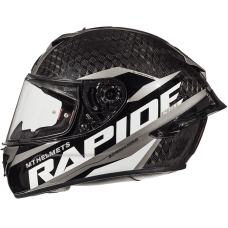 Мотошолом MT RAPIDE Pro Carbon Gloss Grey
