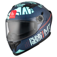Мотошолом MT BRAKER SV PUNK RIDER C7 Gloss Blue
