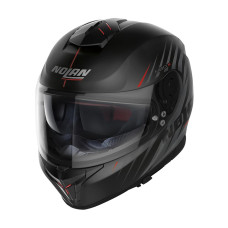 Мотошолом Nolan N80-8 KOSMOS N-COM Black Grey XL