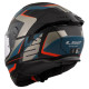Мотошолом LS2 FF808 Stream 2 Road Matt Black Blue L