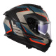 Мотошолом LS2 FF808 Stream 2 Road Matt Black Blue L