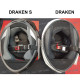 Мотошолом AXXIS DRAKEN S V.2 Solid Matt Black