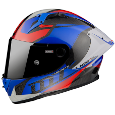 Мотошолом MT KRE+ Carbon Projectile D7 Gloss Pearl Blue