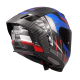 Мотошолом LS2 FF807 Dragon Trax Blue Red (XXL)