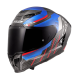 Мотошолом LS2 FF807 Dragon Trax Blue Red (XXL)
