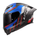 Мотошолом LS2 FF807 Dragon Trax Blue Red (XXL)