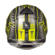 Мотошолом MT THUNDER 3 SV Isle Of Man Matt Black/Fluor Yellow
