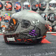 Мотошолом AXXIS DRAKEN S Horrorland A2 Matt Titan