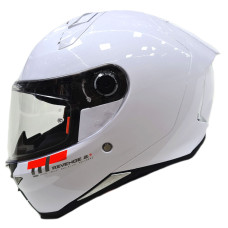 Мотошолом MT Revenge 2 Solid Gloss White