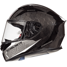 Мотошолом MT KRE Gloss Snake Carbon 2.0 Grey