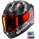Мотошолом SHARK SKWAL i3 HELLCAT Matt Black Grey Red